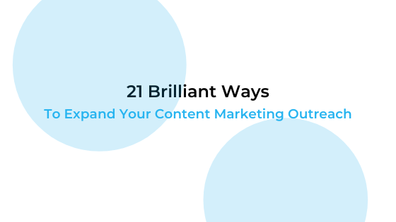 content marketing outreach